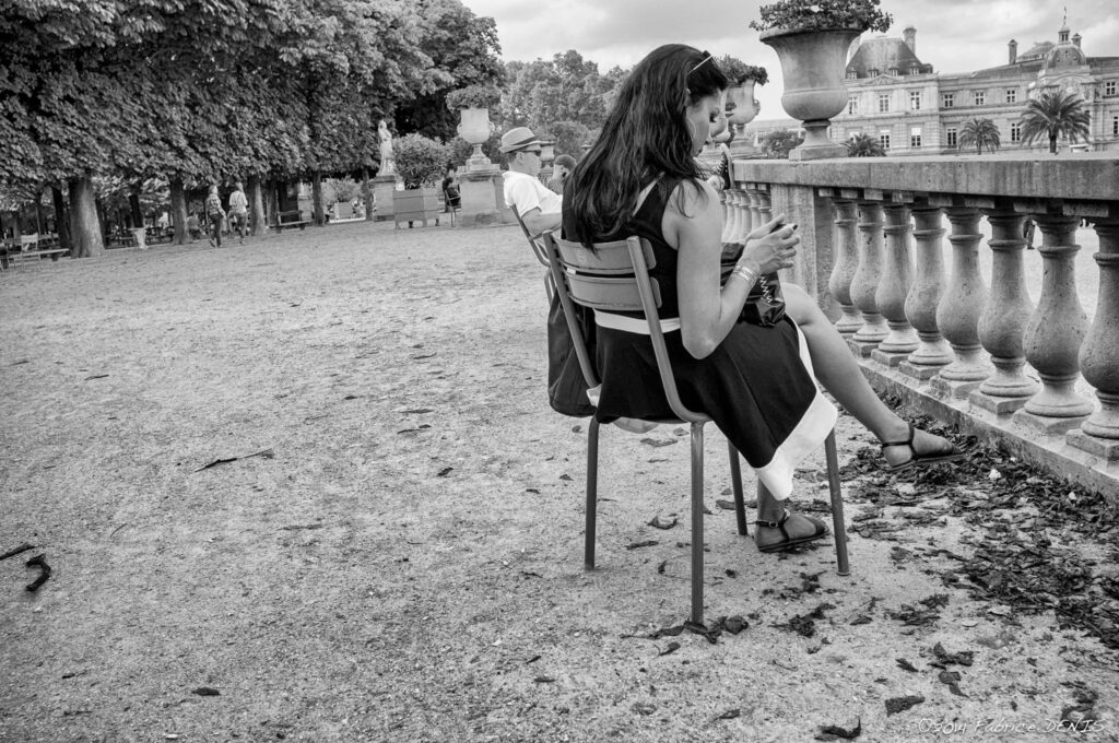 Photographies de rue - Les gares Fujifilm X100 | Paris - Jardin du Luxembourg