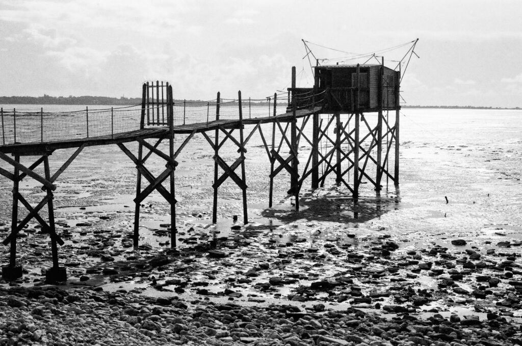 NikonF100 | Baie d'Yves - Double carrelet